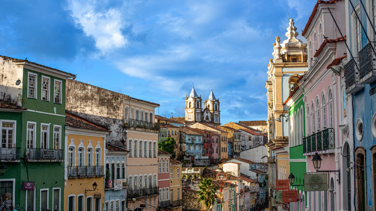 Bahia sunset street